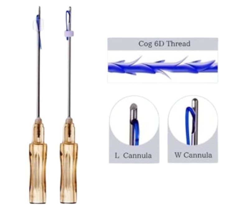 Pilla Thread COG 6D L Kanüle  | 5er Pack